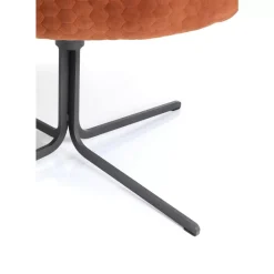 Drehsessel Bristol Rostrot