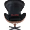 Drehsessel Lounge Black Walnut
