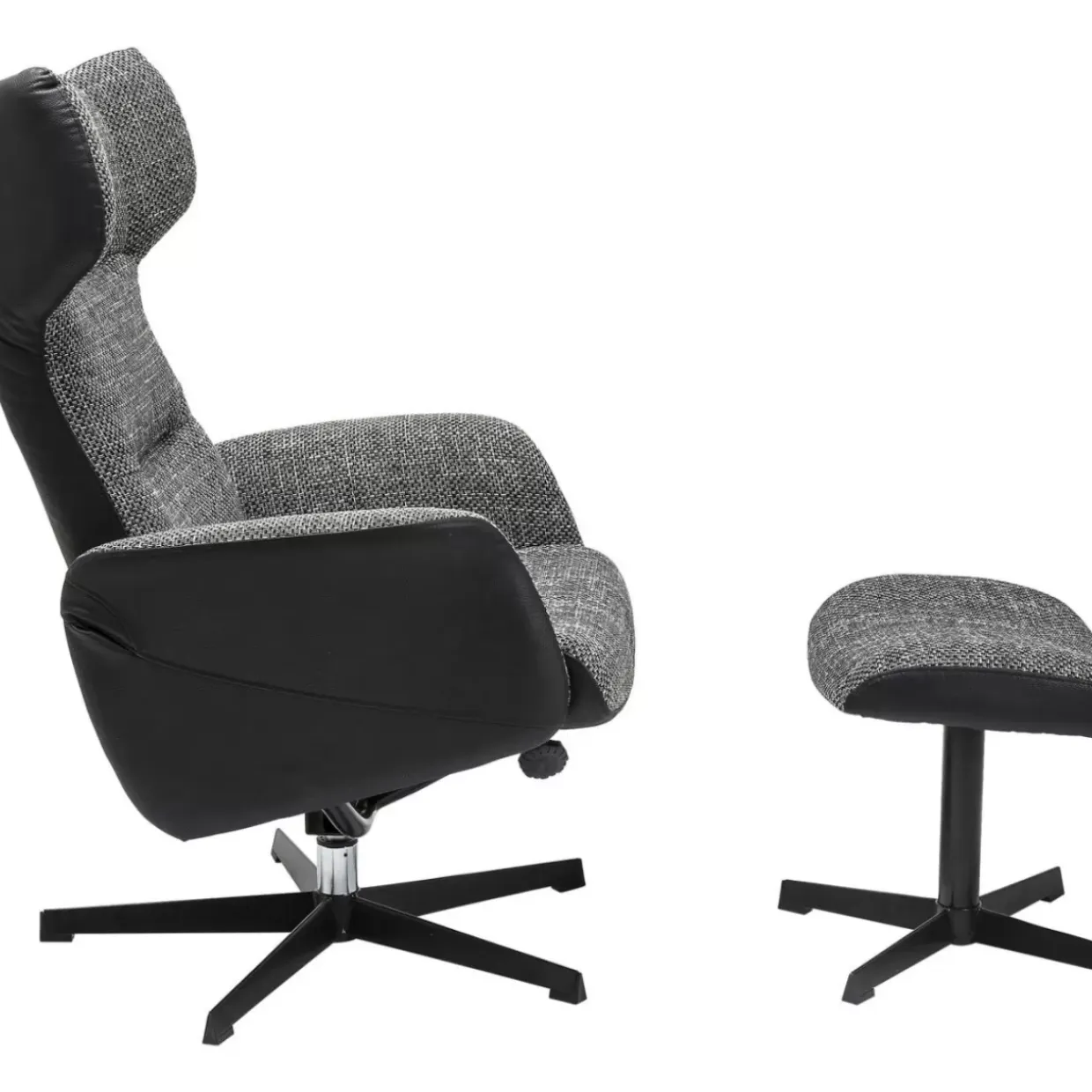 Drehsessel Mit Hocker Ohio Salt And Pepper