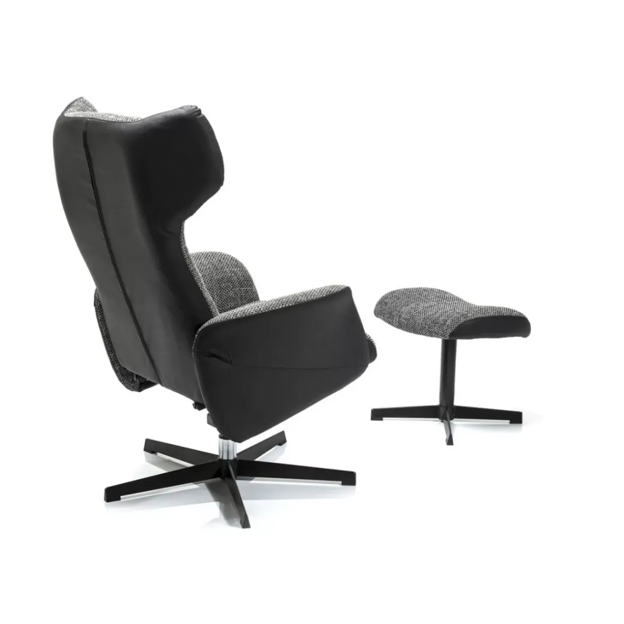 Drehsessel Mit Hocker Ohio Salt And Pepper