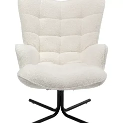 Drehsessel Oscar Boucle Creme