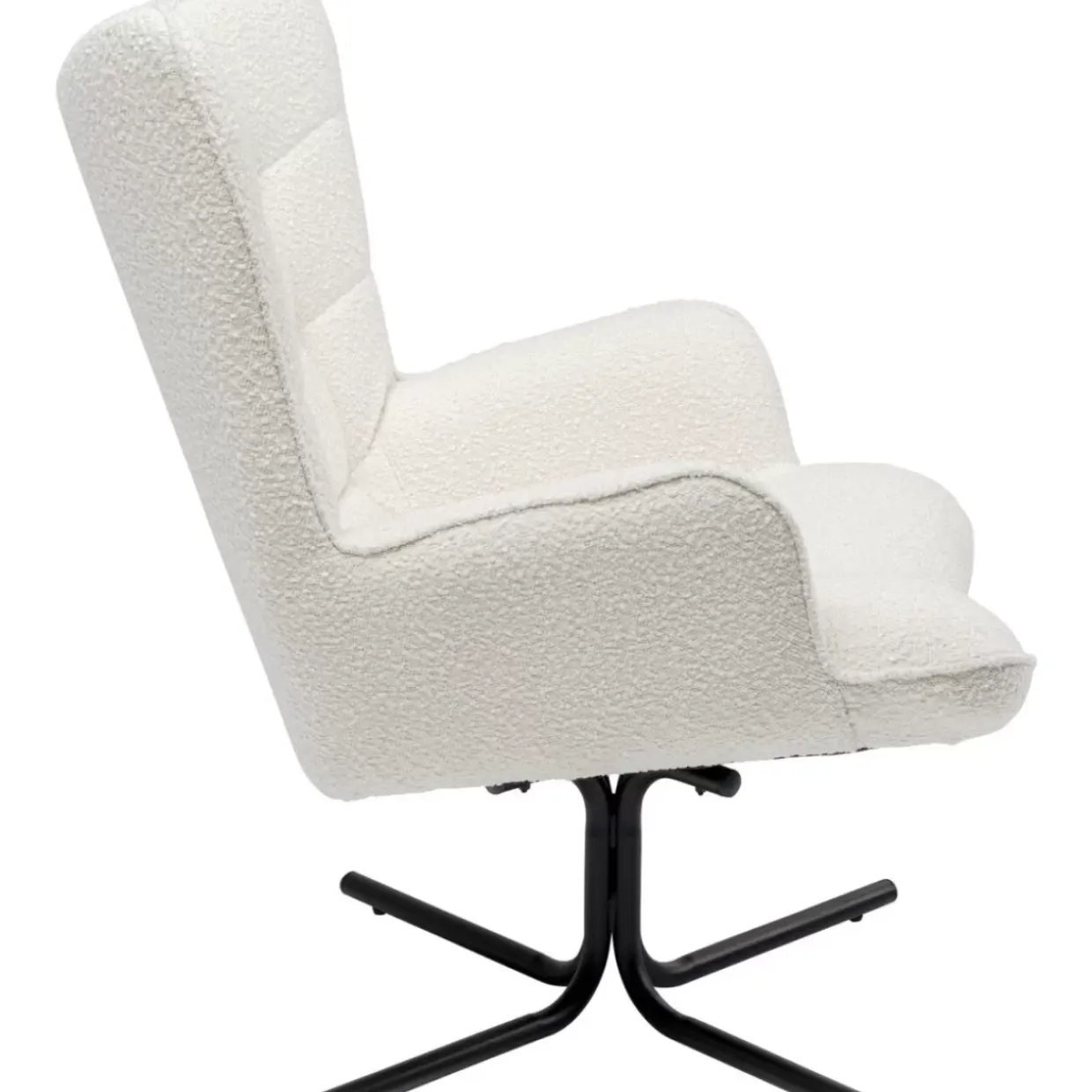 Drehsessel Oscar Boucle Creme