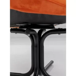Drehsessel Oscar Velvet Orange