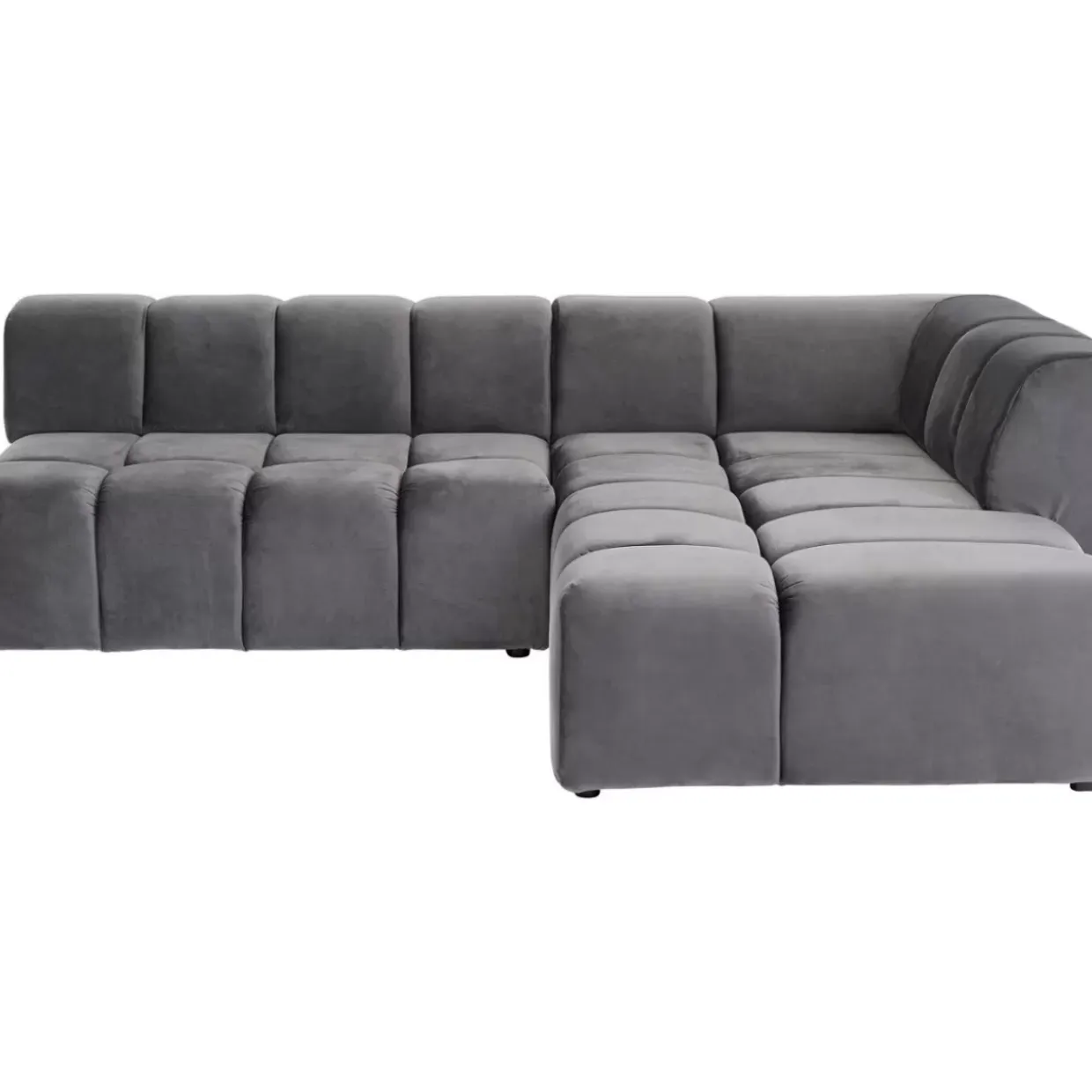 Ecksofa Belami Grau Rechts