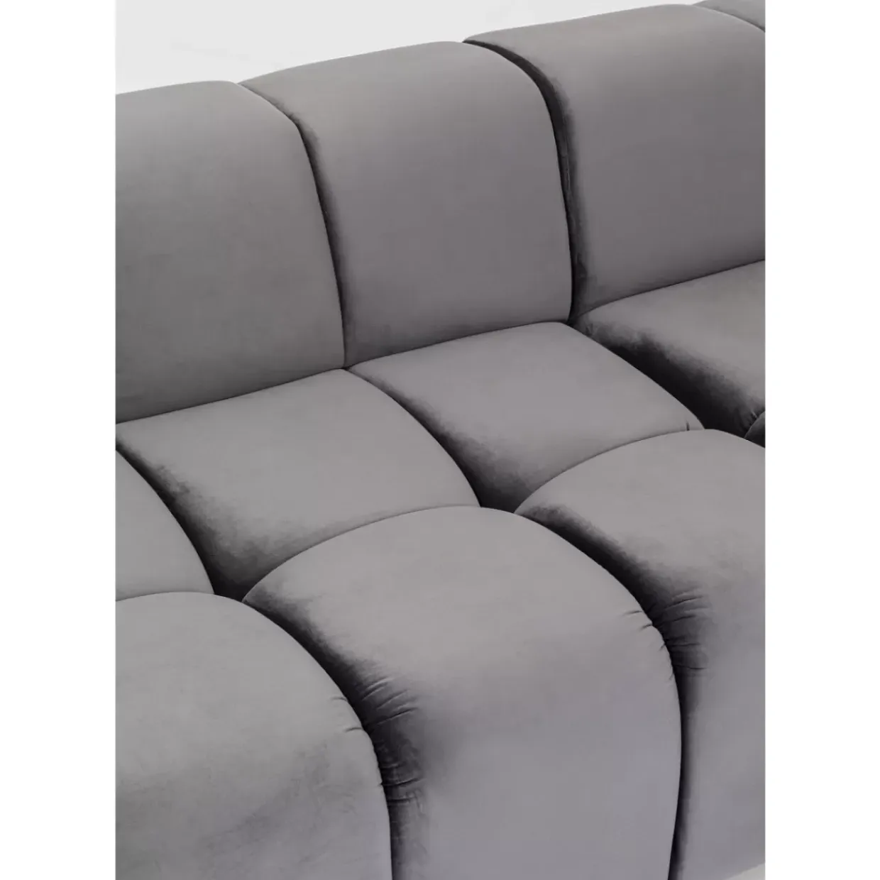 Ecksofa Belami Grau Rechts