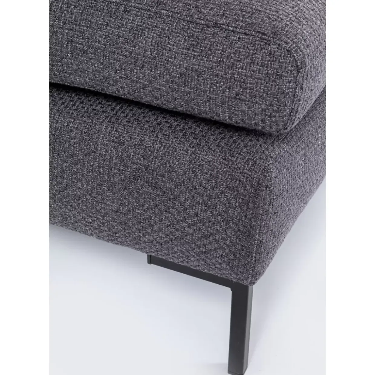Ecksofa Gianni Dolce Dunkelgrau Rechts