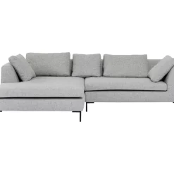 Ecksofa Gianni Dolce Hellgrau Links