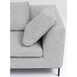 Ecksofa Gianni Dolce Hellgrau Links
