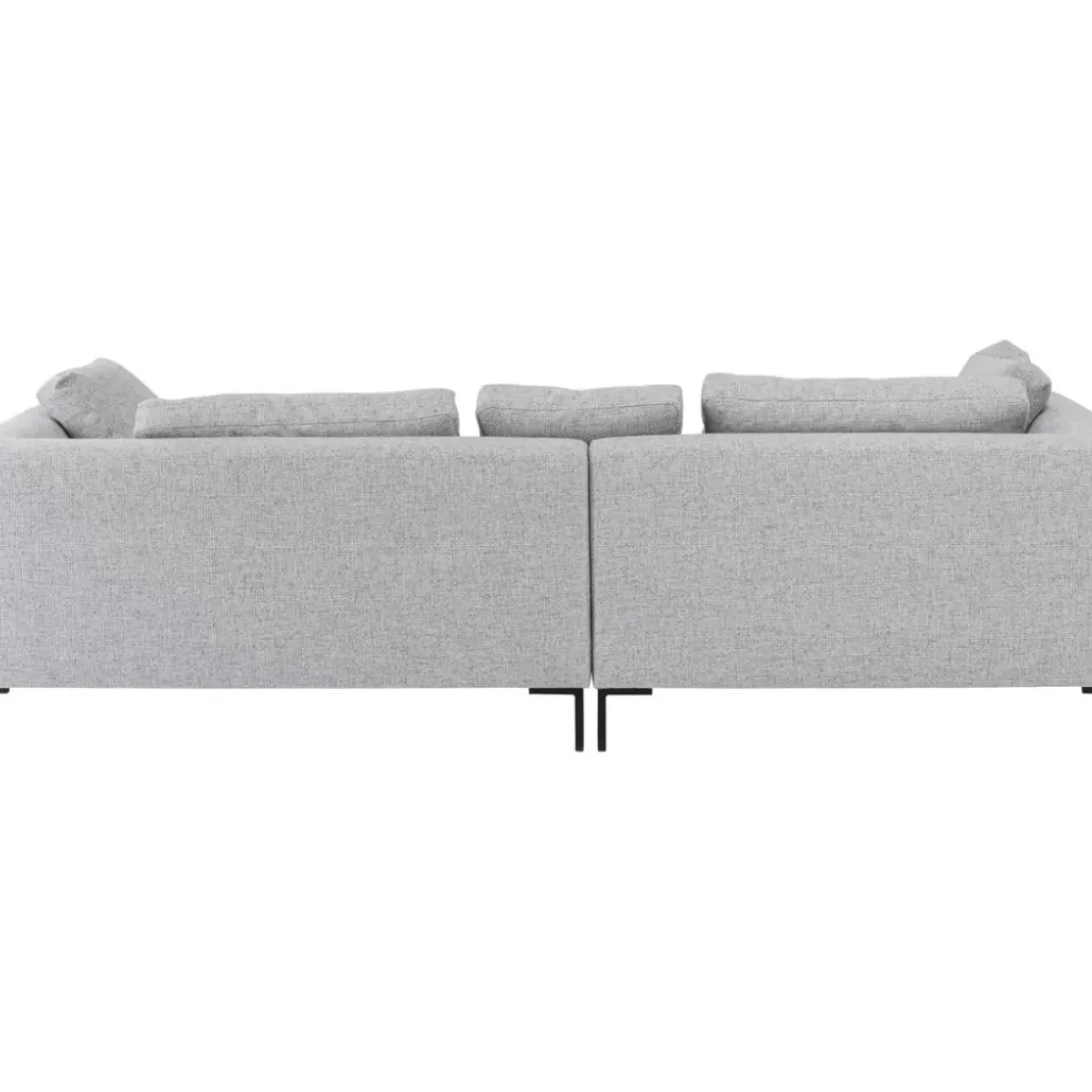 Ecksofa Gianni Dolce Hellgrau Links
