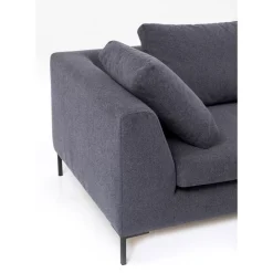 Ecksofa Gianni Grau Rechts