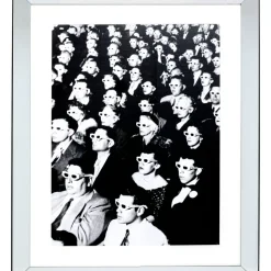 Gerahmtes Bild Audience 85X105Cm