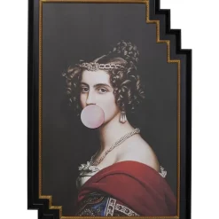 Gerahmtes Bild Bubble Gum 80X120Cm