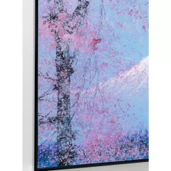 Gerahmtes Bild Fuji 100X120Cm