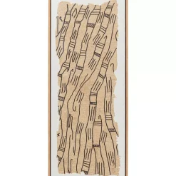 Gerahmtes Bild Native Lines 50X150Cm