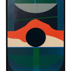 Gerahmtes Bild Sunset 75X100Cm