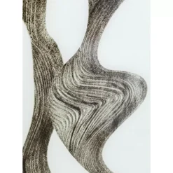 Glasbild Abstract Art Part Ii 80X120Cm