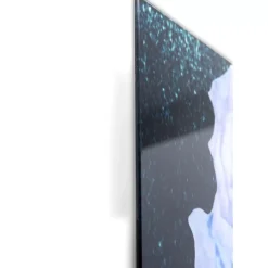 Glasbild Blue Queen 80X120Cm
