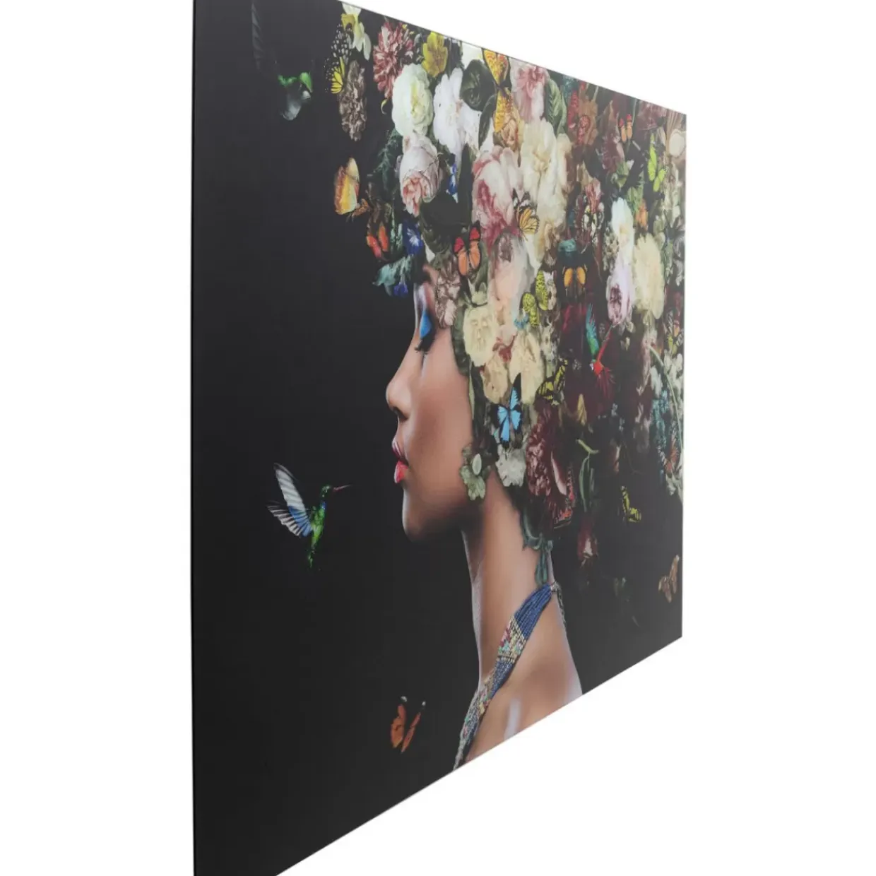 Glasbild Bunch Of Flowers 150X100Cm