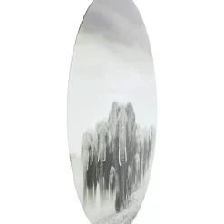 Glasbild Elephant Walk O120Cm
