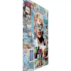 Glasbild Holiday In The 60S 120X150Cm