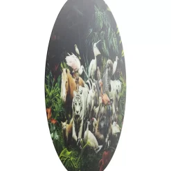 Glasbild Jungle Animals O120Cm