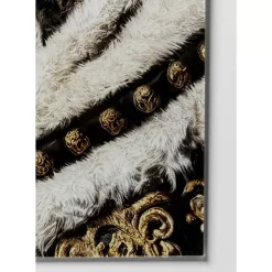 Glasbild King Pug 40X60Cm