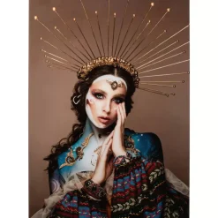 Glasbild Magic Goddess 100X150Cm