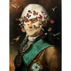 Glasbild Noble Butterfly 100X150Cm