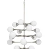 Hangeleuchte Bulb Fiction 20 Silber O102Cm