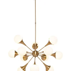 Hangeleuchte Bulb Fiction 12 Brass O102Cm