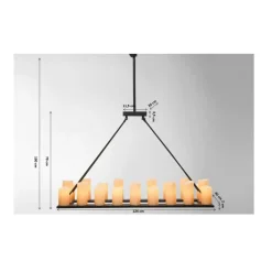 Hangeleuchte Candle Light 20Er