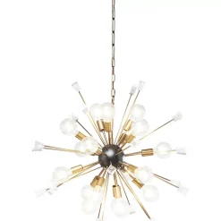 Hangeleuchte Crystal Bomb Brass O93Cm