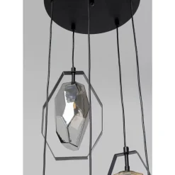 Hangeleuchte Diamond Fever Spiral Schwarz O42Cm