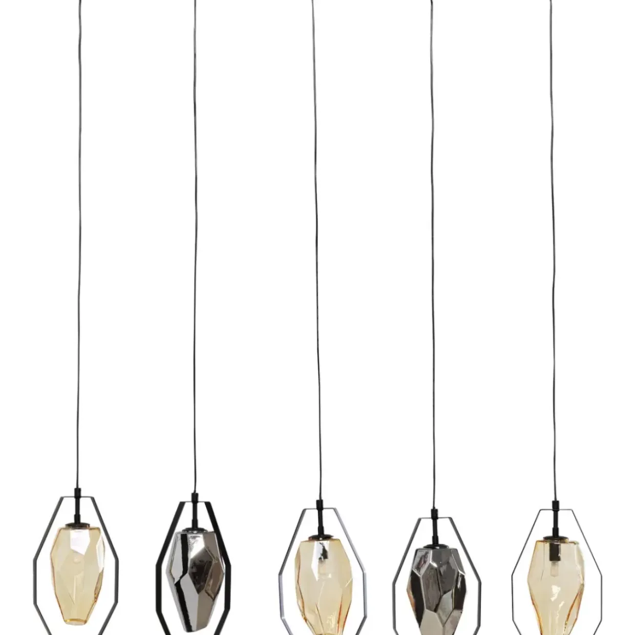 Hangeleuchte Diamond Fever Dining Schwarz 110Cm