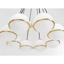 Hangeleuchte Globes Gold