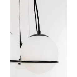 Hangeleuchte Globes Schwarz