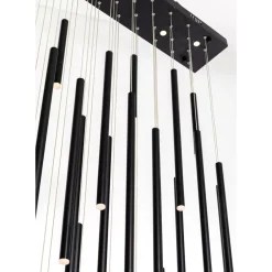 Hangeleuchte Living Vegas Deluxe Schwarz Matt Led