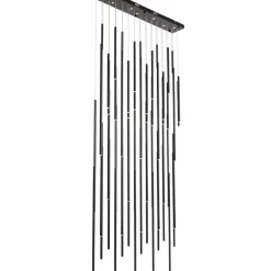 Hangeleuchte Living Vegas Deluxe Schwarz Matt Led