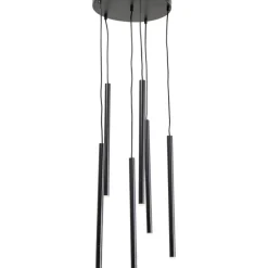 Hangeleuchte Living Vegas Rund Schwarz Matt O35Cm