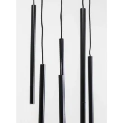 Hangeleuchte Living Vegas Rund Schwarz Matt O35Cm