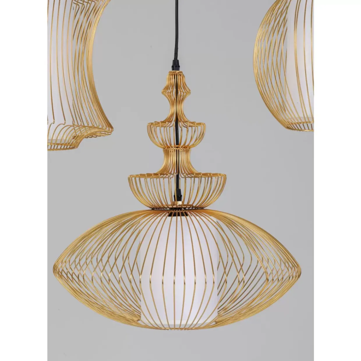 Hangeleuchte Swing Iron Tre Gold