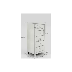 Hochkommode Luxury 5 Schube