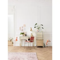 Hochkommode Luxury Champagne 5 Schube