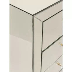 Hochkommode Luxury Champagne 5 Schube