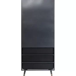 Hochschrank La Gomera 2 Turen 3 Schube