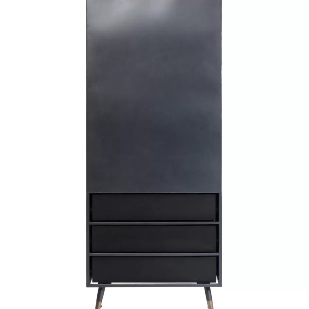 Hochschrank La Gomera 2 Turen 3 Schube