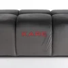 Hocker Belami Velvet Grau 105X70Cm