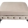 Hocker Bellissima Velvet Beige 80Cm