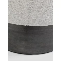Hocker Cherry Boucle Creme Smoke O35Cm