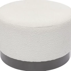 Hocker Cherry Boucle Creme Smoke O55Cm